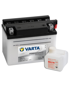 VARTA 504 011 002 - 12V 4AH (motorsykkelbatteri)