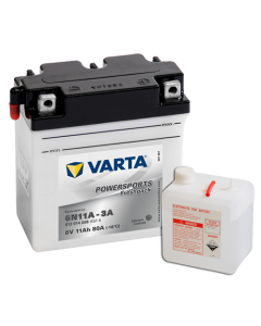 Varta 011 014 (012 014) 008 - 6V 11AH (motorsykkelbatteri)