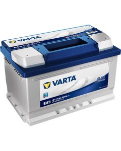 Varta E43 - 12V 72AH (bilbatteri)