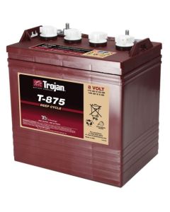 Trojan T875 dypsyklusbatteri - 8V 170Ah / 20h - 145Ah