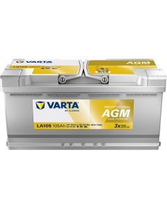 VARTA LA105 - 12V 105AH (DUAL PUSPESION AGM)