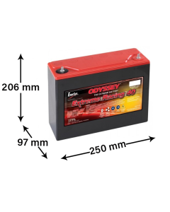 Odyssey PC1100 - 12V 45ah