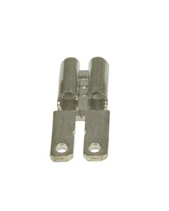 Terminaladapter fra 4,8 mm til 6,3 mm (1 stk)
