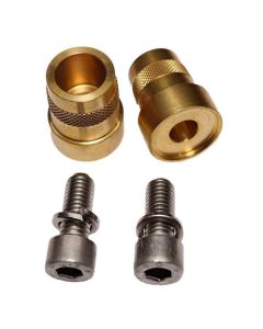 Polske sett for blybatterier - sett med 2 stk. - 8mm skruer