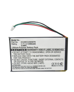 Batteri for Garmin Nuvi 285 (kompatibel)