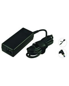 4.5x3.0mm Fast tips + 7.4x 5.0mm Dongle AC -adapter 19.5V 65W med Dongle inkludert strømkabel