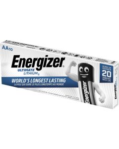 Energizer Ultimate Lithium L91 / AA B2B-batterier (10 stk.)