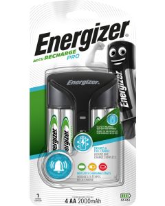 Energizer Pro Charger EU inkl. 4 x AA 2000mAh Energizer -batterier