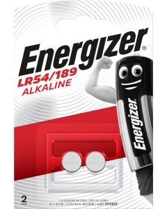 Energizer alkalisk LR54 / 189 batterier (2 stk. Pakking)