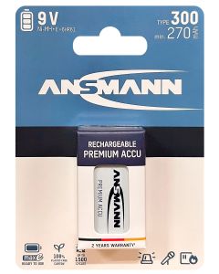 Anmann Max -e - 9V 300mAh Ready2use Battery