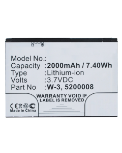 Batteri W-3 for I.A. Aircard 762s (kompatibel)