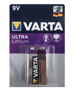 VARTA Professional Lithium 9V / E / 6LF62 Battery (1 PCS)