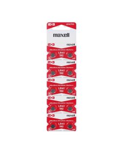 Maxell LR41 / 192 Alkaline (10 stk.) 1,5V