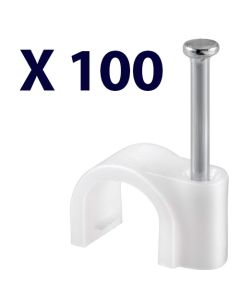 Kabelklipp - Maks. Kabeldiameter: 14,0 mm (100 stykker)