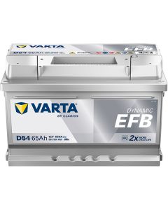 VARTA D54 - 12V 65AH (Start -Stop Car Battery)