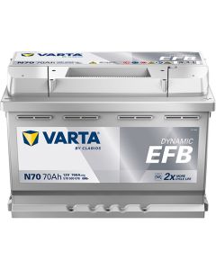 VARTA N70 - 12V 70AH (start -stop bilbatteri)