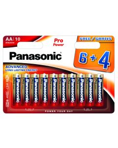 Panasonic Pro Power AA Batterier 10 Stk. 