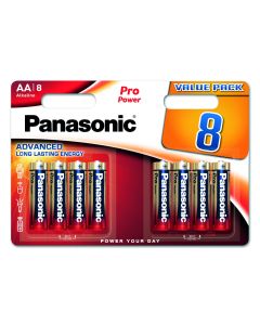 Panasonic Pro Power AA Batterier 8 Stk. 