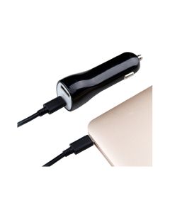 12-24V til USB-C 45W 2x Output-1x USB-A / 1X USB-C 5-20V