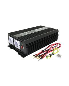Goobay Inverter for bil 24V til 230V, 2000W / 4000W Modifisert sinus