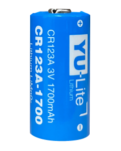 Yuasa CR-123A / DL-123A / EL-123AP / K-123A / CR-17345-Høy kapasitetsversjon