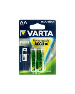 Varta AA Phone Power Accu 1600mAh, 1.2V (2 stk)