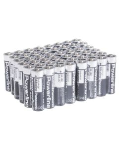 Panasonic Powerline LR6AD/4P AA alkalisk batteri - 48 stk.