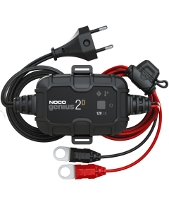 Noco Genius 2D Batterilader til 12V 2000mA (Wet, Gel, MF, CA, EFB, AGM)