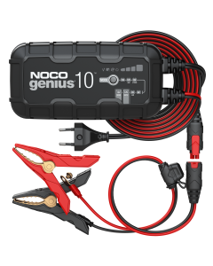 Noco Genius 10 Batterilader for 6V og 12V 10000mA (Wet, Gel, MF, CA, EFB, AGM, & Lithium-Ion)