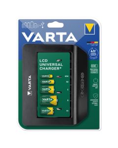 Varta Universal Battery Charger med display