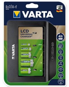 Varta Universal Battery Charger med display