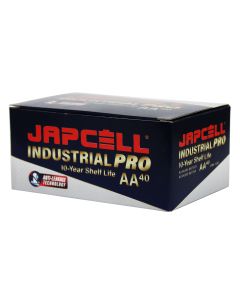 JAPCELL AA / LR06 Industrial Pro alkaline batterier - 40 stk. 
