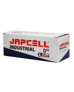 JAPCELL D / LR20 Industrial alkaline batterier - 10 stk.