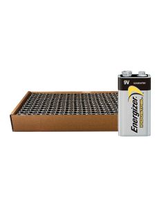 Energizer Industrial 9V/E/6LR61-batterier i løsvekt (156 stk. pakke)