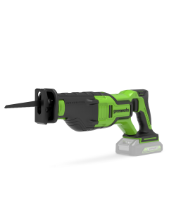 Greenworks, GD24RS, bajonettsag, 24V, uten batteri og lader