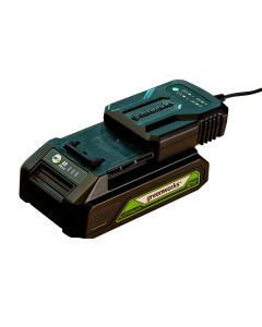 Greenworks, GSK24B2, Starter Kit Battery and Charger, 24V, 2ah