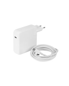 JAPCELL Adapter / lader for alle USB-C PD 3.1 bærbare datamaskiner, Mac, mobiler og nettbrett opptil 87W