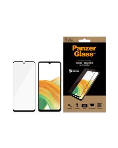 Panzerglass Samsung Galaxy A33 5G Sakvennlig, svart-kant-til-kant