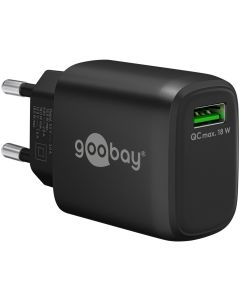 Goobay USB Quick Charger QC3.0 (3A) Svart