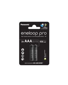 Panasonic eneloop Pro AAA Oppladbare batterier 2 stk. BK-4HCDE/2BE