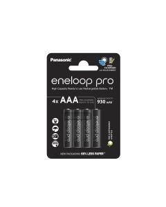Panasonic eneloop Pro AAA Oppladbare batterier 4 stk. BK-4HCDE/4BE