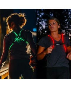 Coast LH150 Sikkerhetsvest med LED - Ver 2.0 - NYHET - opptil 18 timers lystid