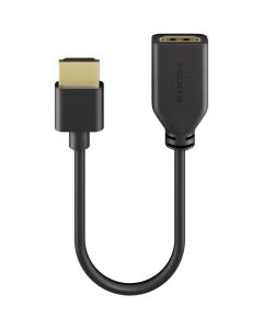 Sirkulert HDMI Flex -adapter - 0,1 m