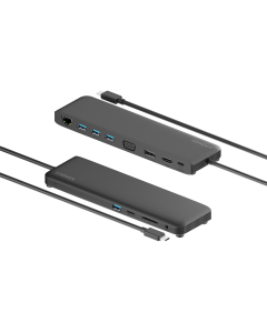 2-kraft USB-C DP1.2 Triple Display Mini Dock