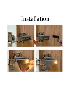 Skapslys LED - Hengselsmontering