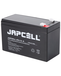 Japcell JCL12-9 12V 9Ah AGM-blybatteri Long Life