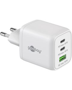 Goobay USB-C™ PD GaN Power Multiport Nano 65W hvit
