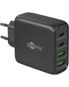 Goobay USB-C™ PD Multiport hurtiglader 68W svart