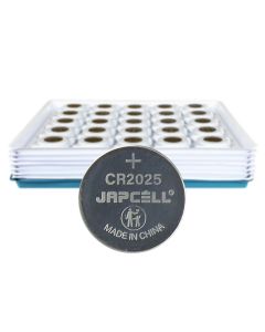 JAPCELL lithium CR2025 batterier - 200 stk. - Industripakning