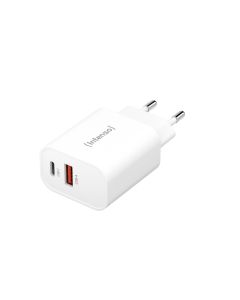 Intenso® USB Multiport lader 30W (1xUSB-A/1xUSB-C) PD 3.0 og QC 4.0
